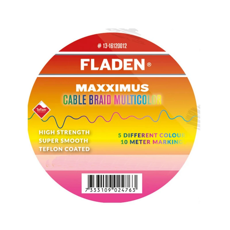 Fladen Maxximus Cable Braid Multicolor 300m 1 Fladen Maxximus Cable Braid Multicolor 300m