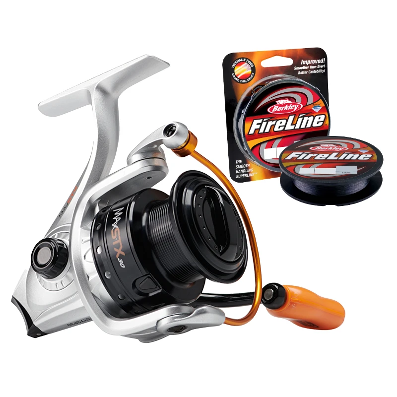 Abu Garcia Max STX, Bespult Mit Fireline 1 Abu Garcia Max STX, Bespult Mit Fireline