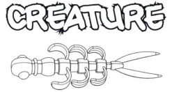 Quantum 4Street B-Ass Creature 6,3cm (7pcs) -Daiwa Verkaufsgeschäft 22 3580002r 6