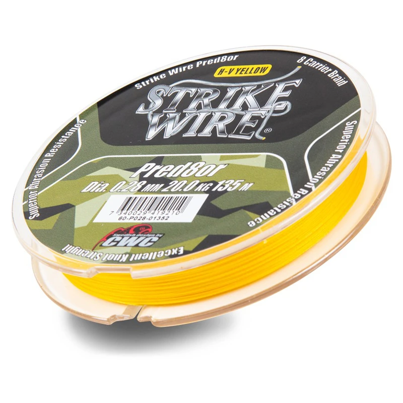 Strike Wire Predator X8 - 135m, H-V Yellow 1 Strike Wire Predator X8 - 135m, H-V Yellow