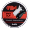 Spomb Braided Leader 22kg/50lb 50m Black 3 Spomb Braided Leader 22kg/50lb 50m Black -Daiwa Verkaufsgeschäft DBL002 1