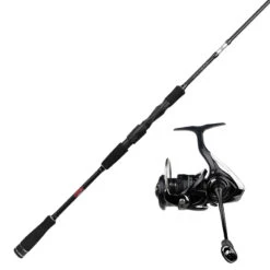 Daiwa TD Pitch Black/Fuego Barsch & Zander Combo