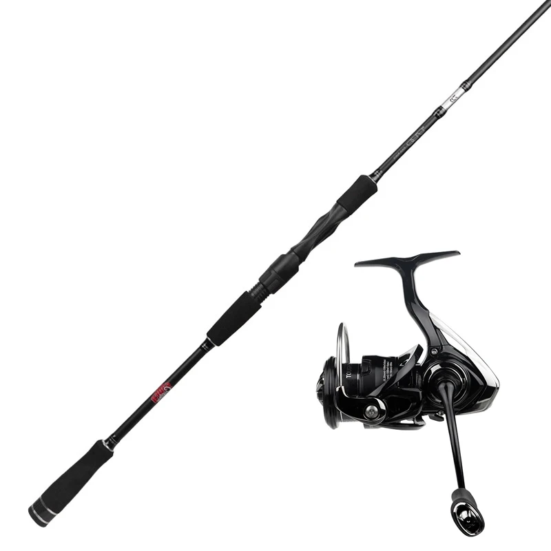 Daiwa TD Pitch Black/Fuego Barsch & Zander Combo 1 Daiwa TD Pitch Black/Fuego Barsch & Zander Combo