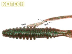 Keitech Mad Wag Mini 8,9cm (10stk) -Daiwa Verkaufsgeschäft KEI 3.5MWM CT19r 3