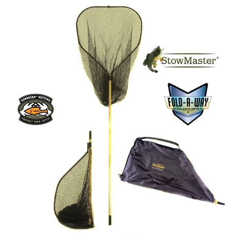 StowMaster Tournament Series Nets - Musky Net 76 X 81cm (inkl. Väska) 1 StowMaster Tournament Series Nets - Musky Net 76 X 81cm (inkl. Väska)